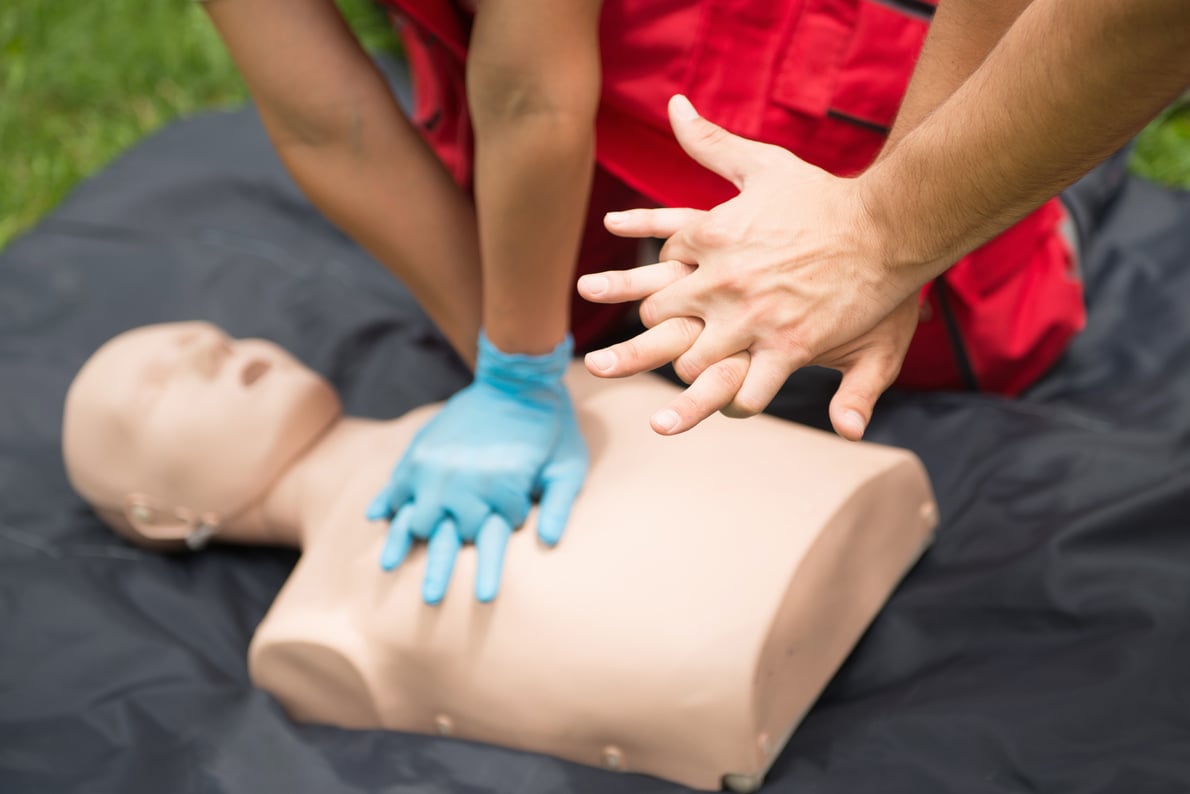 CPR first aid course